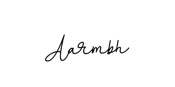 Design your own signature with our free online signature maker. With this signature software, you can create a handwritten (BallpointsItalic-DORy9) signature for name Aarmbh. Aarmbh signature style 11 images and pictures png
