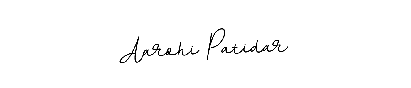 Also You can easily find your signature by using the search form. We will create Aarohi Patidar name handwritten signature images for you free of cost using BallpointsItalic-DORy9 sign style. Aarohi Patidar signature style 11 images and pictures png