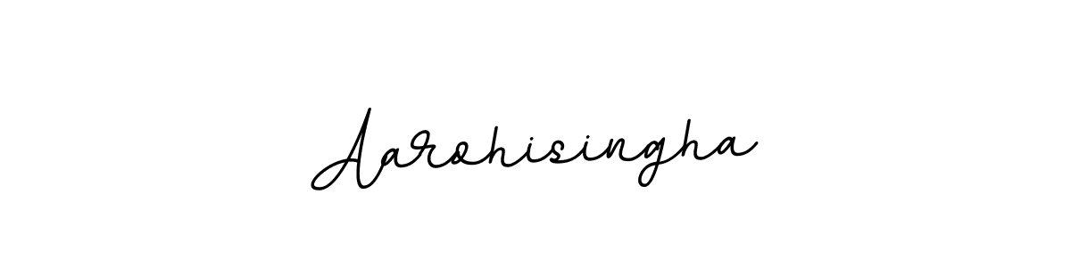 Aarohisingha stylish signature style. Best Handwritten Sign (BallpointsItalic-DORy9) for my name. Handwritten Signature Collection Ideas for my name Aarohisingha. Aarohisingha signature style 11 images and pictures png