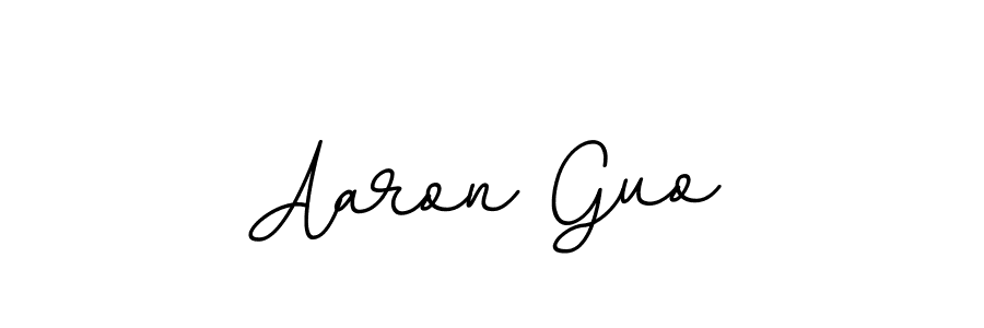 Also we have Aaron Guo name is the best signature style. Create professional handwritten signature collection using BallpointsItalic-DORy9 autograph style. Aaron Guo signature style 11 images and pictures png