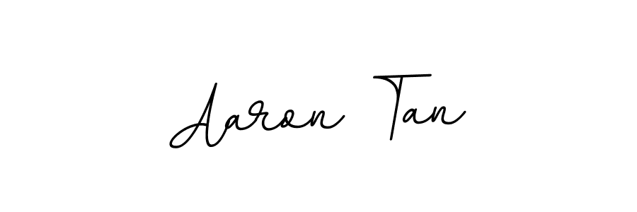 Design your own signature with our free online signature maker. With this signature software, you can create a handwritten (BallpointsItalic-DORy9) signature for name Aaron Tan. Aaron Tan signature style 11 images and pictures png