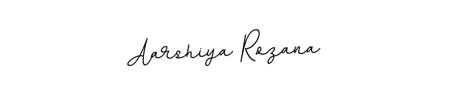 Also we have Aarshiya Rozana name is the best signature style. Create professional handwritten signature collection using BallpointsItalic-DORy9 autograph style. Aarshiya Rozana signature style 11 images and pictures png