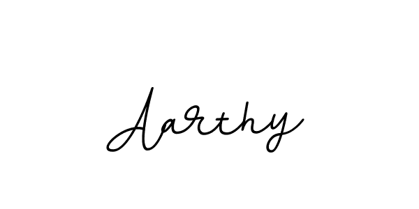 Also we have Aarthy name is the best signature style. Create professional handwritten signature collection using BallpointsItalic-DORy9 autograph style. Aarthy signature style 11 images and pictures png