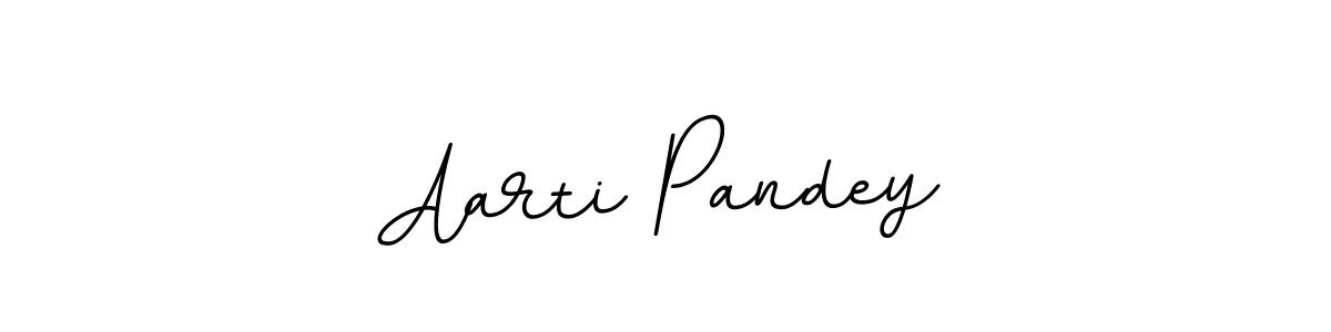 Make a beautiful signature design for name Aarti Pandey. With this signature (BallpointsItalic-DORy9) style, you can create a handwritten signature for free. Aarti Pandey signature style 11 images and pictures png