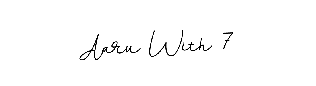 Make a beautiful signature design for name Aaru With 7. With this signature (BallpointsItalic-DORy9) style, you can create a handwritten signature for free. Aaru With 7 signature style 11 images and pictures png