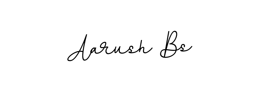 Create a beautiful signature design for name Aarush Bs. With this signature (BallpointsItalic-DORy9) fonts, you can make a handwritten signature for free. Aarush Bs signature style 11 images and pictures png