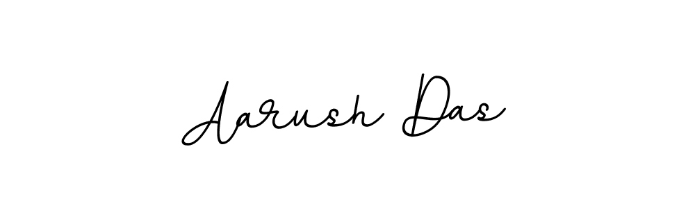 Aarush Das stylish signature style. Best Handwritten Sign (BallpointsItalic-DORy9) for my name. Handwritten Signature Collection Ideas for my name Aarush Das. Aarush Das signature style 11 images and pictures png