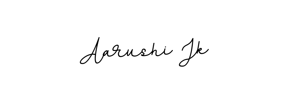 It looks lik you need a new signature style for name Aarushi Jk. Design unique handwritten (BallpointsItalic-DORy9) signature with our free signature maker in just a few clicks. Aarushi Jk signature style 11 images and pictures png