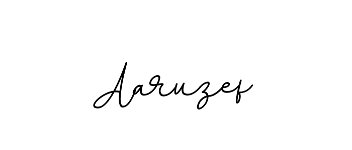 Design your own signature with our free online signature maker. With this signature software, you can create a handwritten (BallpointsItalic-DORy9) signature for name Aaruzef. Aaruzef signature style 11 images and pictures png