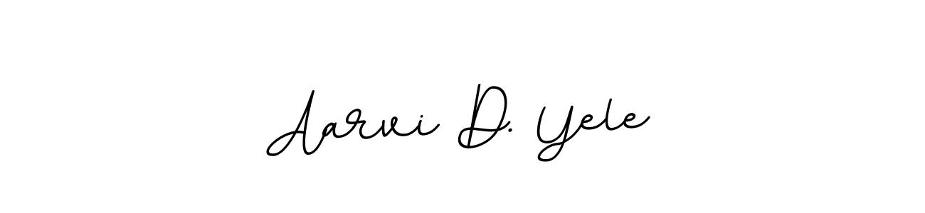 Also we have Aarvi D. Yele name is the best signature style. Create professional handwritten signature collection using BallpointsItalic-DORy9 autograph style. Aarvi D. Yele signature style 11 images and pictures png