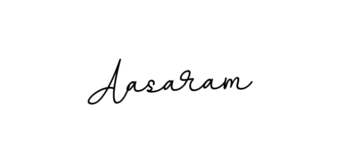 Design your own signature with our free online signature maker. With this signature software, you can create a handwritten (BallpointsItalic-DORy9) signature for name Aasaram. Aasaram signature style 11 images and pictures png