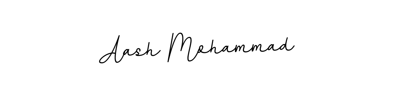 Create a beautiful signature design for name Aash Mohammad. With this signature (BallpointsItalic-DORy9) fonts, you can make a handwritten signature for free. Aash Mohammad signature style 11 images and pictures png