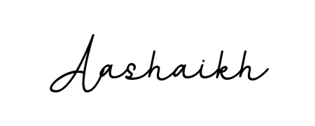 Discover the perfect balance of readability and style for Aashaikh with BallpointsItalic-DORy9 font. Create your dream signature today. Aashaikh signature style 11 images and pictures png