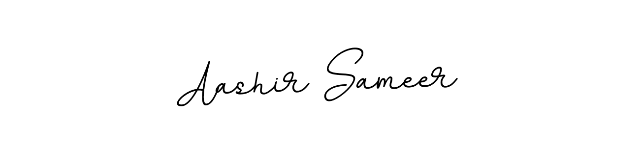 if you are searching for the best signature style for your name Aashir Sameer. so please give up your signature search. here we have designed multiple signature styles  using BallpointsItalic-DORy9. Aashir Sameer signature style 11 images and pictures png