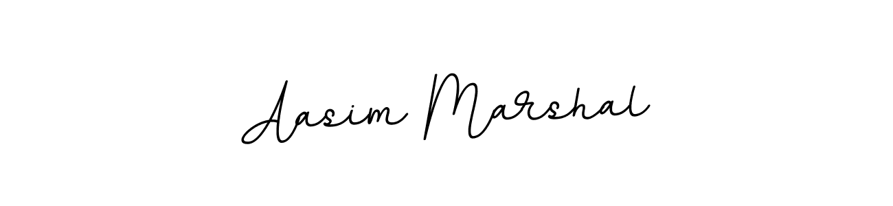 How to make Aasim Marshal name signature. Use BallpointsItalic-DORy9 style for creating short signs online. This is the latest handwritten sign. Aasim Marshal signature style 11 images and pictures png