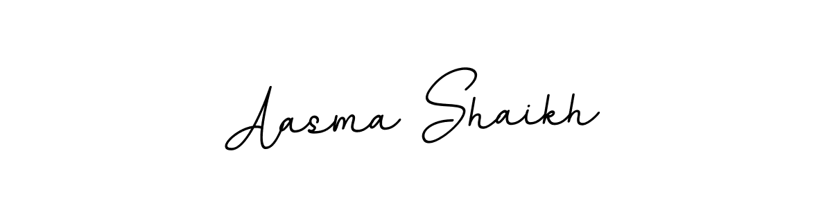 Aasma Shaikh stylish signature style. Best Handwritten Sign (BallpointsItalic-DORy9) for my name. Handwritten Signature Collection Ideas for my name Aasma Shaikh. Aasma Shaikh signature style 11 images and pictures png