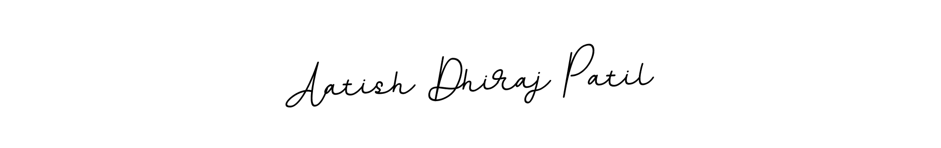 Use a signature maker to create a handwritten signature online. With this signature software, you can design (BallpointsItalic-DORy9) your own signature for name Aatish Dhiraj Patil. Aatish Dhiraj Patil signature style 11 images and pictures png