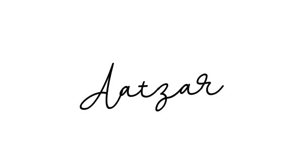 Make a beautiful signature design for name Aatzar. With this signature (BallpointsItalic-DORy9) style, you can create a handwritten signature for free. Aatzar signature style 11 images and pictures png
