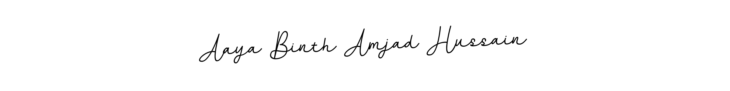 It looks lik you need a new signature style for name Aaya Binth Amjad Hussain. Design unique handwritten (BallpointsItalic-DORy9) signature with our free signature maker in just a few clicks. Aaya Binth Amjad Hussain signature style 11 images and pictures png