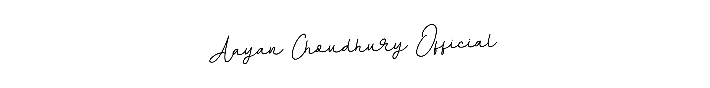 How to make Aayan Choudhury Official name signature. Use BallpointsItalic-DORy9 style for creating short signs online. This is the latest handwritten sign. Aayan Choudhury Official signature style 11 images and pictures png