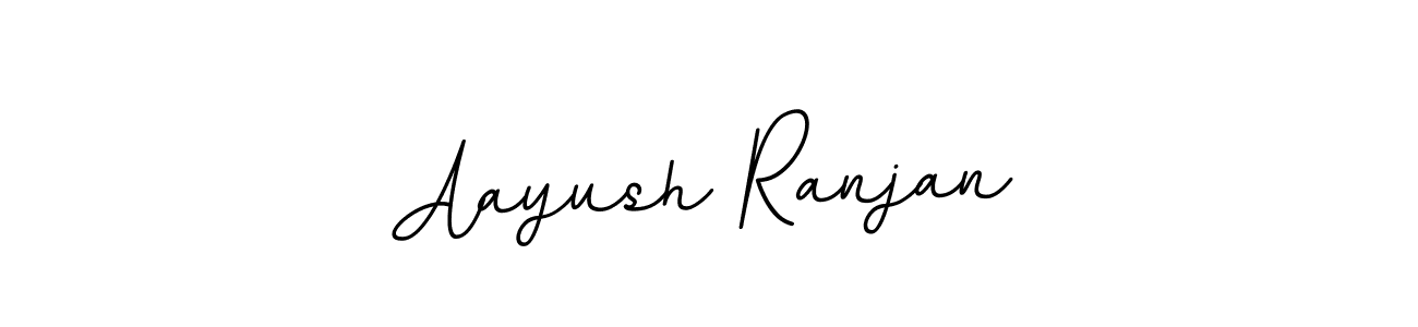 You should practise on your own different ways (BallpointsItalic-DORy9) to write your name (Aayush Ranjan) in signature. don't let someone else do it for you. Aayush Ranjan signature style 11 images and pictures png