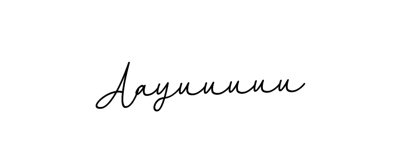Design your own signature with our free online signature maker. With this signature software, you can create a handwritten (BallpointsItalic-DORy9) signature for name Aayuuuuu. Aayuuuuu signature style 11 images and pictures png