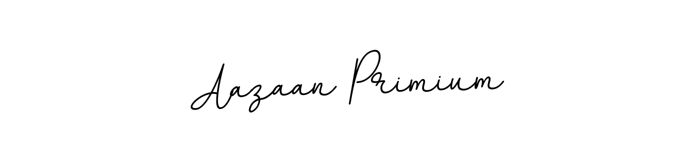 It looks lik you need a new signature style for name Aazaan Primium. Design unique handwritten (BallpointsItalic-DORy9) signature with our free signature maker in just a few clicks. Aazaan Primium signature style 11 images and pictures png