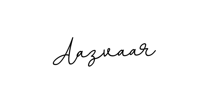 Use a signature maker to create a handwritten signature online. With this signature software, you can design (BallpointsItalic-DORy9) your own signature for name Aazvaar. Aazvaar signature style 11 images and pictures png