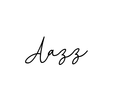 How to make Aazz name signature. Use BallpointsItalic-DORy9 style for creating short signs online. This is the latest handwritten sign. Aazz signature style 11 images and pictures png