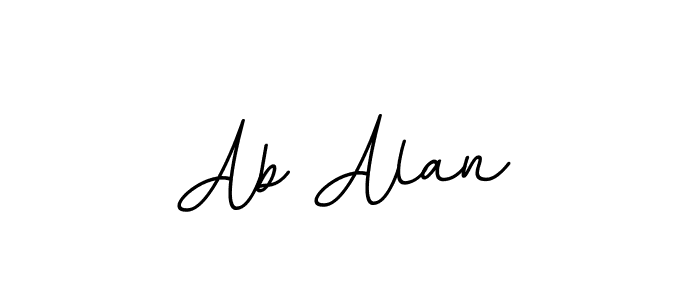 BallpointsItalic-DORy9 is a professional signature style that is perfect for those who want to add a touch of class to their signature. It is also a great choice for those who want to make their signature more unique. Get Ab Alan name to fancy signature for free. Ab Alan signature style 11 images and pictures png