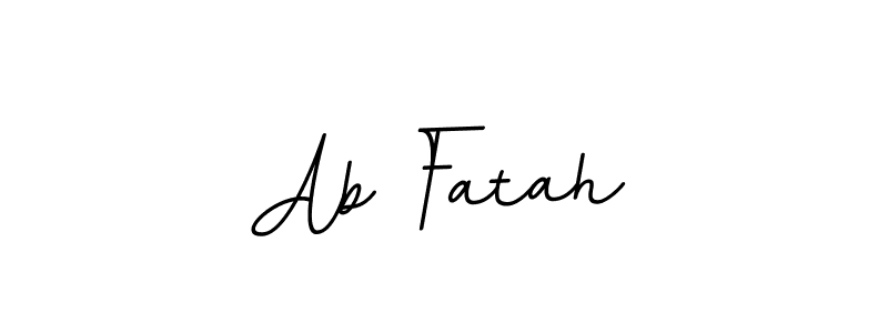 The best way (BallpointsItalic-DORy9) to make a short signature is to pick only two or three words in your name. The name Ab Fatah include a total of six letters. For converting this name. Ab Fatah signature style 11 images and pictures png