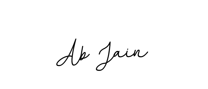 It looks lik you need a new signature style for name Ab Jain. Design unique handwritten (BallpointsItalic-DORy9) signature with our free signature maker in just a few clicks. Ab Jain signature style 11 images and pictures png