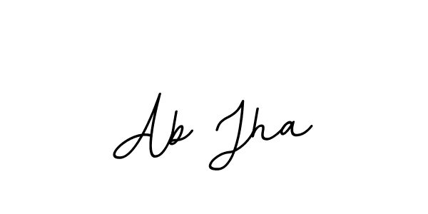 Also we have Ab Jha name is the best signature style. Create professional handwritten signature collection using BallpointsItalic-DORy9 autograph style. Ab Jha signature style 11 images and pictures png