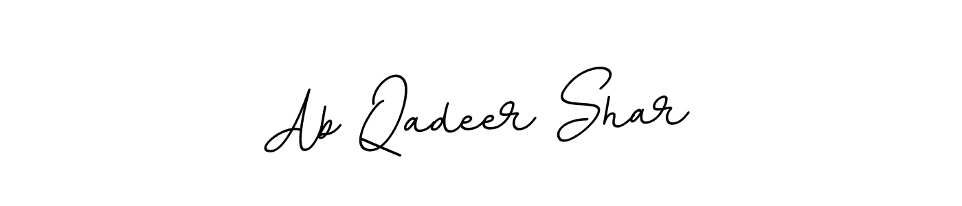 Once you've used our free online signature maker to create your best signature BallpointsItalic-DORy9 style, it's time to enjoy all of the benefits that Ab Qadeer Shar name signing documents. Ab Qadeer Shar signature style 11 images and pictures png