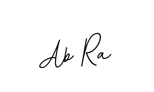 Create a beautiful signature design for name Ab Ra. With this signature (BallpointsItalic-DORy9) fonts, you can make a handwritten signature for free. Ab Ra signature style 11 images and pictures png