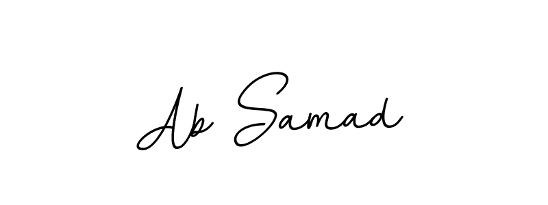 Ab Samad stylish signature style. Best Handwritten Sign (BallpointsItalic-DORy9) for my name. Handwritten Signature Collection Ideas for my name Ab Samad. Ab Samad signature style 11 images and pictures png