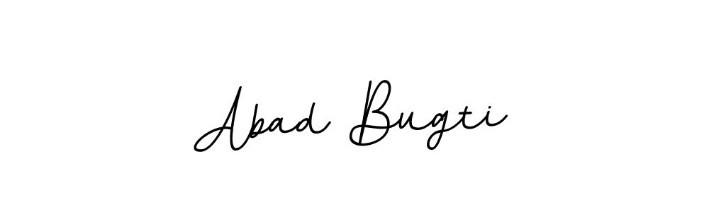 Make a beautiful signature design for name Abad Bugti. With this signature (BallpointsItalic-DORy9) style, you can create a handwritten signature for free. Abad Bugti signature style 11 images and pictures png