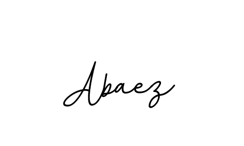 Make a beautiful signature design for name Abaez. With this signature (BallpointsItalic-DORy9) style, you can create a handwritten signature for free. Abaez signature style 11 images and pictures png