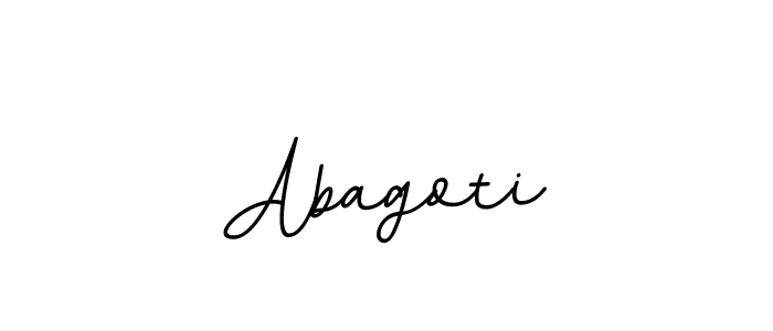 Similarly BallpointsItalic-DORy9 is the best handwritten signature design. Signature creator online .You can use it as an online autograph creator for name Abagoti. Abagoti signature style 11 images and pictures png