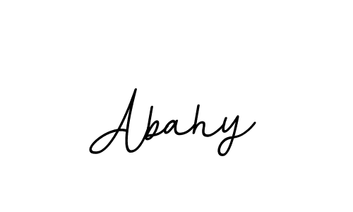 How to Draw Abahy signature style? BallpointsItalic-DORy9 is a latest design signature styles for name Abahy. Abahy signature style 11 images and pictures png