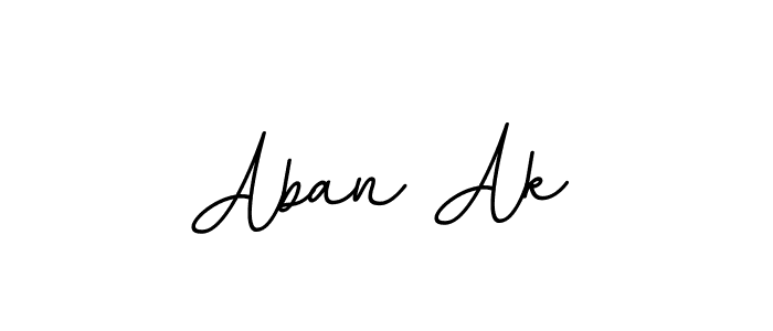 Make a beautiful signature design for name Aban Ak. Use this online signature maker to create a handwritten signature for free. Aban Ak signature style 11 images and pictures png