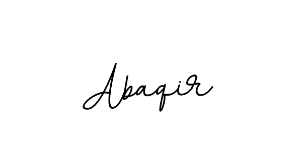 Use a signature maker to create a handwritten signature online. With this signature software, you can design (BallpointsItalic-DORy9) your own signature for name Abaqir. Abaqir signature style 11 images and pictures png