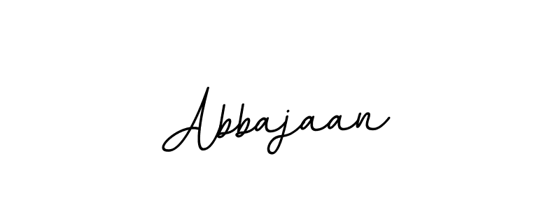 Use a signature maker to create a handwritten signature online. With this signature software, you can design (BallpointsItalic-DORy9) your own signature for name Abbajaan. Abbajaan signature style 11 images and pictures png