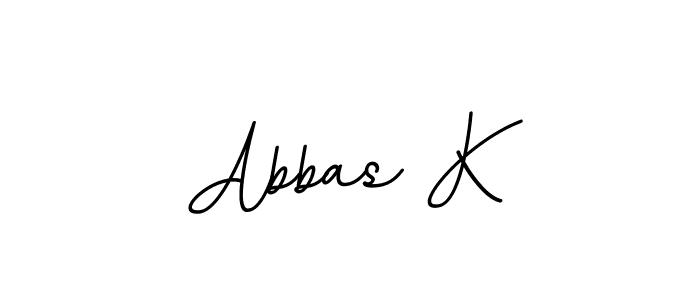 Also You can easily find your signature by using the search form. We will create Abbas K name handwritten signature images for you free of cost using BallpointsItalic-DORy9 sign style. Abbas K signature style 11 images and pictures png