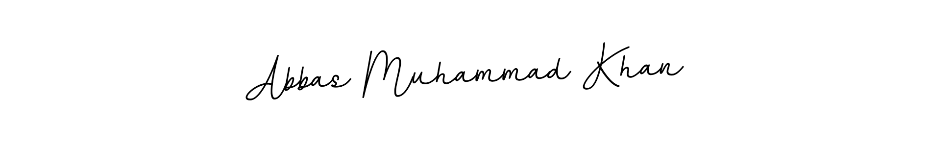 Create a beautiful signature design for name Abbas Muhammad Khan. With this signature (BallpointsItalic-DORy9) fonts, you can make a handwritten signature for free. Abbas Muhammad Khan signature style 11 images and pictures png