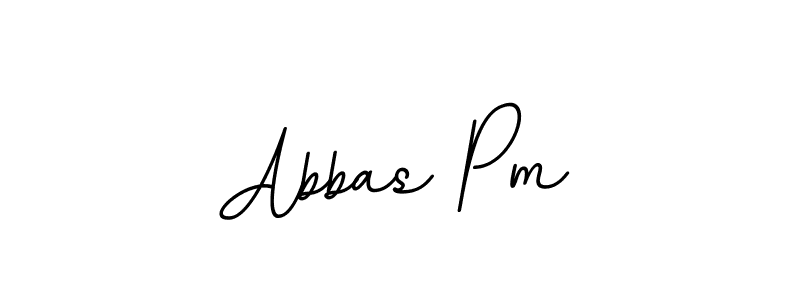 Design your own signature with our free online signature maker. With this signature software, you can create a handwritten (BallpointsItalic-DORy9) signature for name Abbas Pm. Abbas Pm signature style 11 images and pictures png