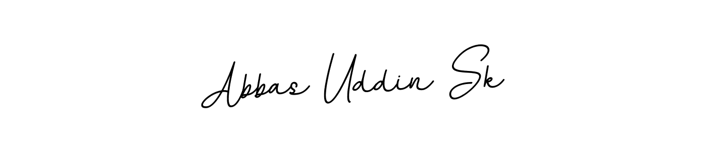You should practise on your own different ways (BallpointsItalic-DORy9) to write your name (Abbas Uddin Sk) in signature. don't let someone else do it for you. Abbas Uddin Sk signature style 11 images and pictures png