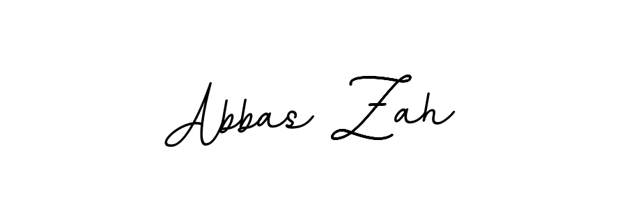 The best way (BallpointsItalic-DORy9) to make a short signature is to pick only two or three words in your name. The name Abbas Zah include a total of six letters. For converting this name. Abbas Zah signature style 11 images and pictures png