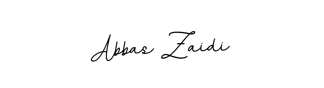 Abbas Zaidi stylish signature style. Best Handwritten Sign (BallpointsItalic-DORy9) for my name. Handwritten Signature Collection Ideas for my name Abbas Zaidi. Abbas Zaidi signature style 11 images and pictures png