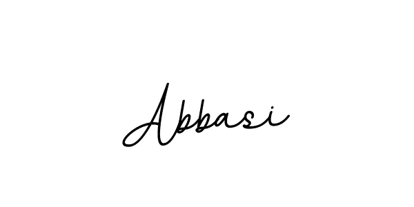 Use a signature maker to create a handwritten signature online. With this signature software, you can design (BallpointsItalic-DORy9) your own signature for name Abbasi. Abbasi signature style 11 images and pictures png